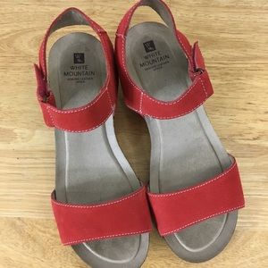 white mountain haines wedge sandal